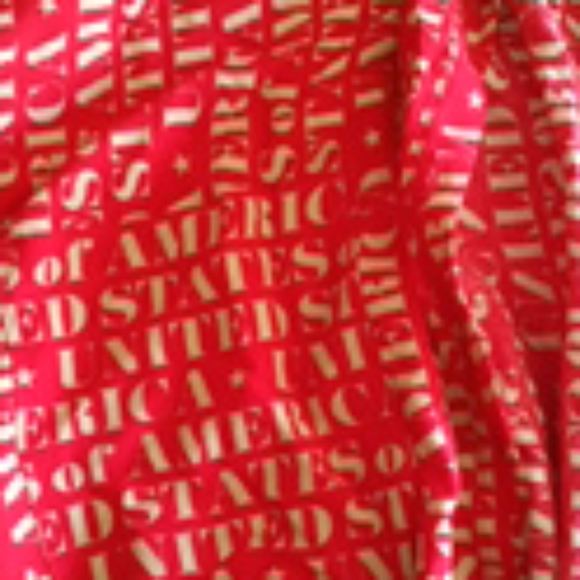 Lularoe 4th of July button up blouse - Picture 2 of 3